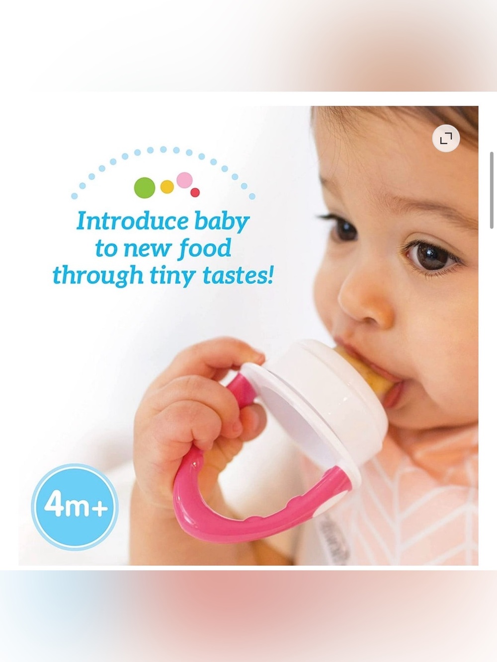BNIB 💥 Dr. Brown’s Fresh Feeds Silicone Feeder - Picture 2 of 6